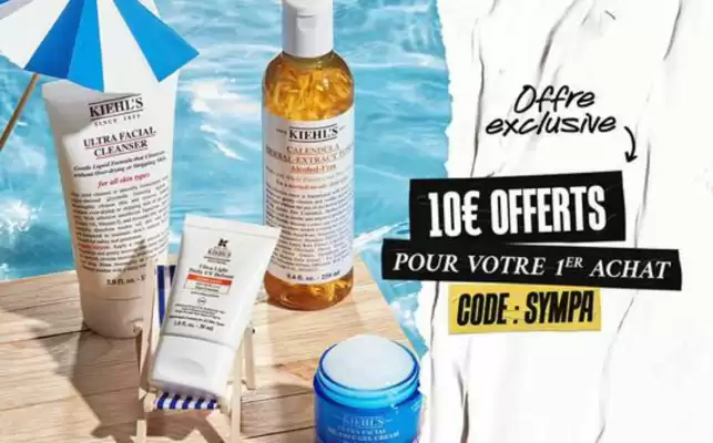Kiehl's (valable jusqu'au 11-10)