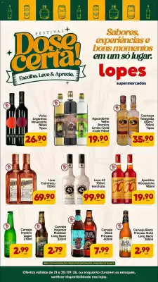 Folheto Lopes Supermercados (válido até 30-09)