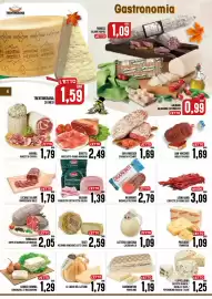 Volantino Al Discount Pagina 4: Galbani Prosciutto Cotto Fetta Golosa €1,39, Cappellania Caciotta Bianca €1,25