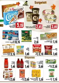 Volantino Al Discount Pagina 8: Orogel minestrone leggerezza €1,89, Barilla Emiliane all'uovo €1,29