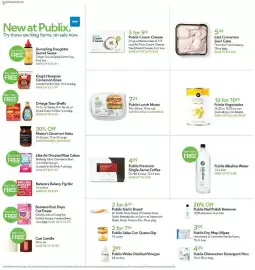 Publix weekly ad week 39 Page 18: Publix Alkaline Water, Publix Premium Single-Serve Coffee €4,99