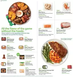 Publix weekly ad week 39 Page 4: White Shrimp €9,99, Salmon Select Cuts €6,99