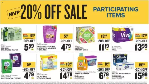 Food Lion weekly ad week 39 Page 18: Puffs facial tissue €4,79, Scott bath tissue €15,99