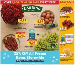Fresh Thyme weekly ad week 39 Page 1