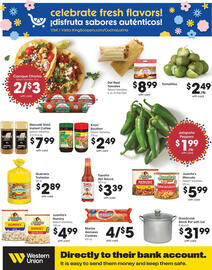 King Soopers weekly ad week 39 Page 16: Tomatillos €2,49, Del Real Tamales €8,99