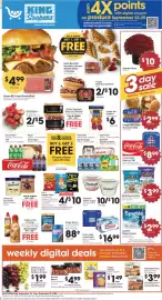 King Soopers weekly ad week 39 Page 1: Coors Light or Bud Light €16,99, Lay's Potato Chips €10,00