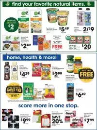 King Soopers weekly ad week 39 Page 11: Ben & Jerry's Dairy-Free Dessert €5,49, Chobani Creamer €9,00