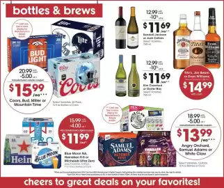 King Soopers weekly ad week 39 Page 14: Blue Moon NA, Heineken 0.0 or Michelob Ultra Zero €11,99