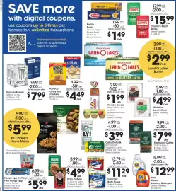 King Soopers weekly ad week 39 Page 4: Nabisco Family Size Crackers €4,49, Barilla Pasta €1,49
