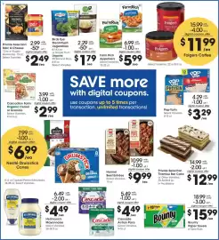 King Soopers weekly ad week 39 Page 5: Folgers Coffee €11,99, Nestlé Drumstick Cones €6,99