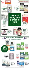 King Soopers weekly ad week 39 Page 8: Natural Vitality Calm €33,99, Zhou Gummies €26,99