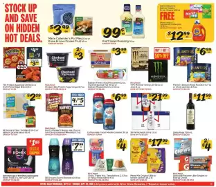 Winn Dixie weekly ad week 39 Page 11: Planters deluxe mixed nuts or whole cashews €6,99