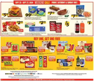 Winn Dixie weekly ad week 39 Page 8: Farms Boneless New York Strip or Ribeye Steak Value Pack €7,99