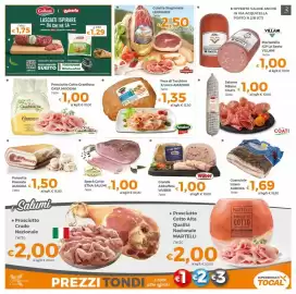 Volantino Tocal Pagina 3: Mortadella IGP La Santo VILLANI €1,00, Culatta Stagionata Leonardi €2,50