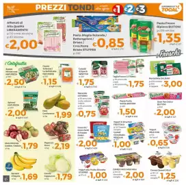Volantino Tocal Pagina 6: Spinaci Naturizia €2,00, Yogurt & Smarties FRUTTOLO €1,00