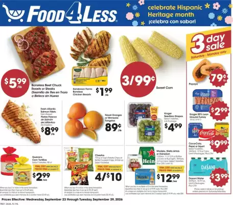 Food 4 Less weekly ad