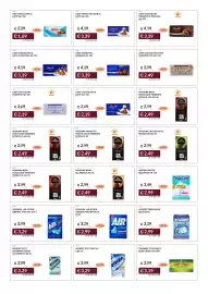 Volantino Prezzemolo e Vitale Pagina 19: Lindt Tavoletta Cuor di Latte €3,39, Perugina Nero all'arancia €2,49