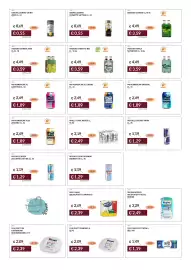 Volantino Prezzemolo e Vitale Pagina 35: Kinley tonic water cl. €2,49, Red Bull Zero bevanda energetica €1,29