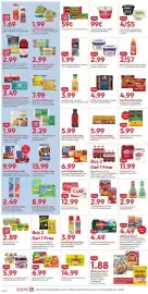 Stater Bros weekly ad week 39 Page 2: Joy ice cream cones or cups €2,99, Jimmy Dean Breakfast Sandwiches €6,99