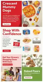 Stater Bros weekly ad week 39 Page 5: S-D.DORISS Crescent Mummy Dogs Your little ghouls and goblins can help prep dinner by