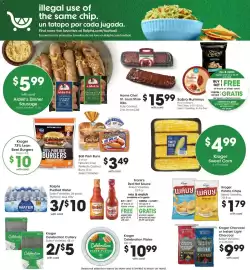 Ralphs weekly ad week 39 Page 6: Home Chef St. Louis Style Ribs €15,99, Kroger potato chips €1,79