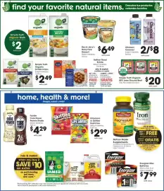Ralphs weekly ad week 39 Page 9: Simple Truth Organic Broth €2,00, Chobani Creamer €8,00