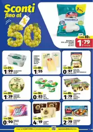 Volantino Vivo Supermercati Pagina 3: Formaggio a fette Bel Paese €1,55, Tovaglioli Superbum Vit €0,90