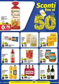 Volantino Vivo Supermercati Pagina 4: Legumi Valfrutta €0,87, Pasta ripiena Barilla Emiliane €2,69
