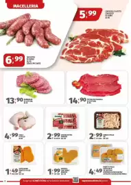 Volantino Vivo Supermercati Pagina 8: Spiedini sottili Amadori €2,99, Panati di pollo gusto ricco €4,49