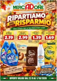 Volantino MercADone Pagina 1: MERCADONE la casa del risparmio Qualità Convenienza ogni giorno RIPARTIAMO RISPARMIO DAL ACE