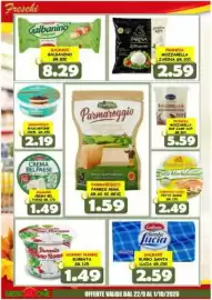 Volantino MercADone Pagina 14: Mozzarella Zarina €2,59, Burrata Nonno Nanni €1,49