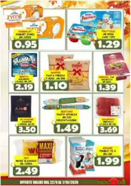 Volantino MercADone Pagina 15: Maffei pasta fresca €1,10, Salmone Norvegese AMO €3,50