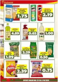 Volantino MercADone Pagina 20: Snack Friends arachidi €1,99, Caneo cocktail gran festa €2,29