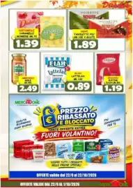 Volantino MercADone Pagina 21: Elah Lattelah €0,89, Ambrosoli miele €2,49