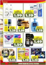Volantino MercADone Pagina 26: Proraso sottobarba €2,29, Catisfactions vari gusti €1,19