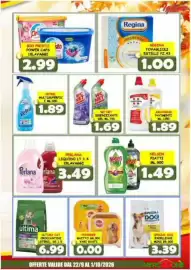 Volantino MercADone Pagina 27: Amuchina pavimenti €1,89, Nelsen piatti €1,49