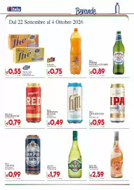 Volantino D'Italy Pagina 8: Birra Hermann Muller analcolica €0,49, Birra Edelmeister IPA €0,95