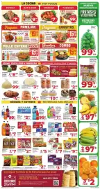 Supermercado El Rancho weekly ad week 39 Page 3: Plátano Macho Verde o Amarillo €0,97, Today Cuernitos €7,00