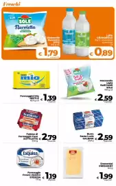 Volantino Ipercoop Radenza Pagina 13: Mozzarella light Belli Snelli SOLE €2,59, Mozzarella Nuvoletta SOLE €1,79