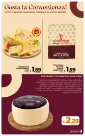 Volantino Ipercoop Radenza Pagina 16: Switzerland EMMENTALER DOP €1,59, Il Provolone Piccante Auricchio €1,59