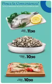Volantino Ipercoop Radenza Pagina 23: Vongole lupino €10,90, Triglia di fango €10,90