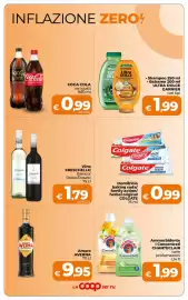 Volantino Ipercoop Radenza Pagina 6: Vino Freschello €1,79, Ammorbidente i Concentrati Chanteclair €1,99