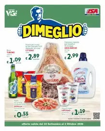 Volantino DiMeglio Pagina 1: Birra Tuborg classica €1,09, Yogurt intero VIPITENO €1,19