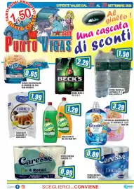 Volantino Punto Vigas Pagina 1: Birra Beck's €2,29, Pasta Etna Trafilata al Bronzo €0,65