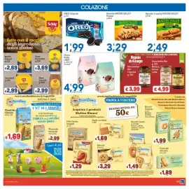 Volantino Sidis Pagina 11: Barrette Nature Valley Protein €3,29, OREO Original €1,99