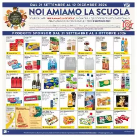 Volantino Sidis Pagina 16: Pasta Integrale Rummo €2,00, Acqua Naturale FIUGGI €1,00