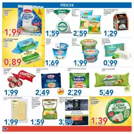 Volantino Sidis Pagina 6: Scamorza SOLE €2,59, Mozzarella Vallelata €1,59