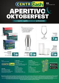 Volantino Centro Cash Pagina 14: Alta Sfera tovaglioli colorati €1,49, Top Class bicchieri €11,99