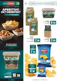 Volantino Centro Cash Pagina 8: Arachidi saporite di paprika Alta Sfera €8,49, Altasfera arachidi salate €10,99