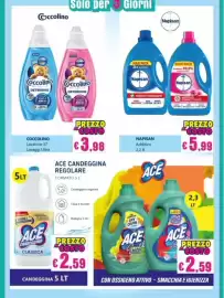Volantino Euroshop settimana 39 Pagina 2: Coccolino Lavatrice 37 Lavaggi Ultra €3,98, Napisan Additivo €5,99